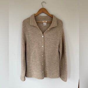 Pretty Talbots Handknit Cardigan